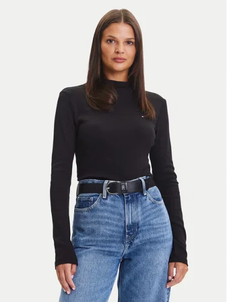 TOMMY HILFIGER Tricou negru