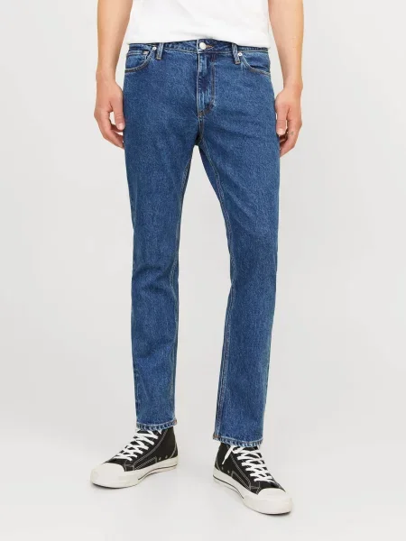 JACK & JONES Прямі джинси синій