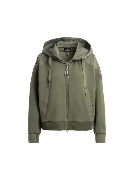 Lniana bluza Parajumpers zielona