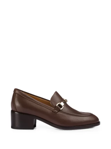 Pantofi loafer Doucal's din piele maro