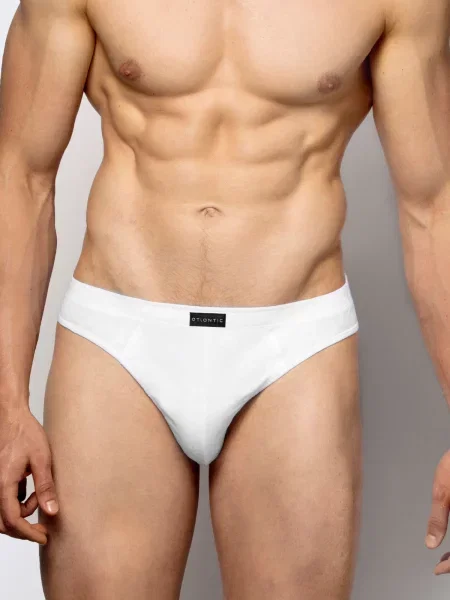 Hlačke Atlantic bela