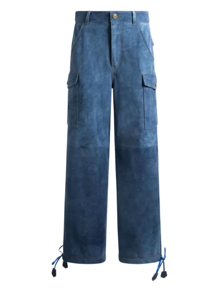 Pantaloni Etro albastru