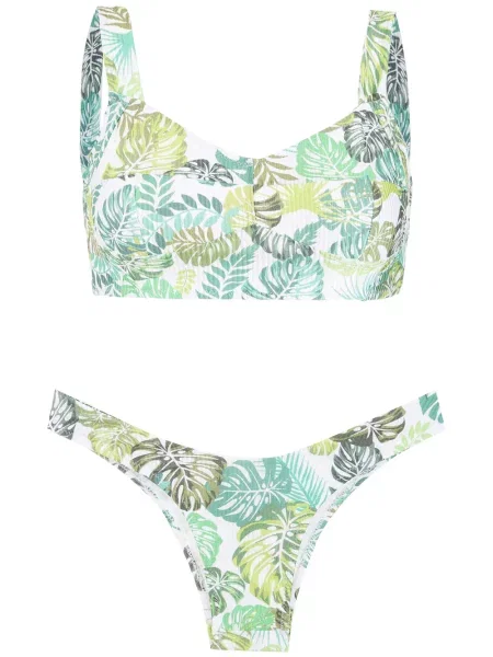 Bikini Amir Slama cu imagine verde