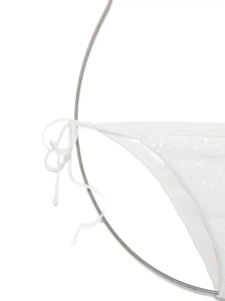 Bikini Oseree cu paiete alb