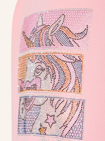 Billieblush Bluza Z Kamieniami Ozdobnymi rosa