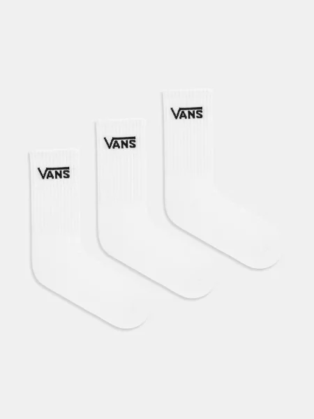 Чорапи Vans 3 броя бяло