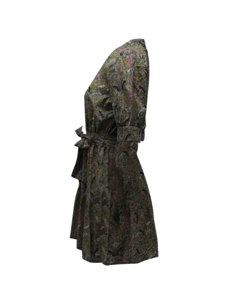 Rochie Ba&sh cu model floral cu imagine de costum verde
