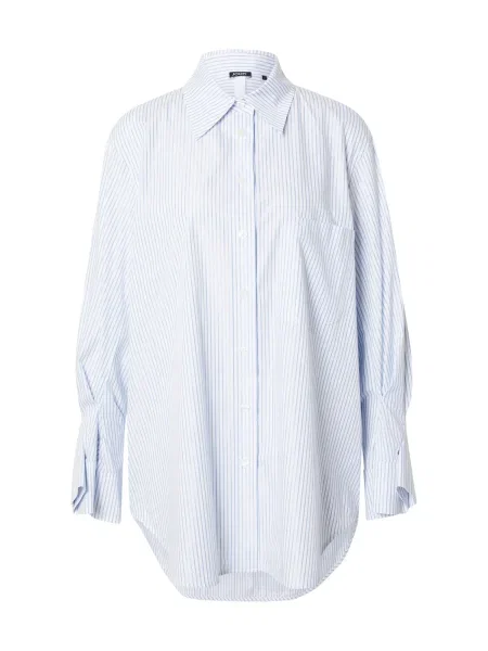 JOOP! Bluză Benice pastel / alb murdar albastru