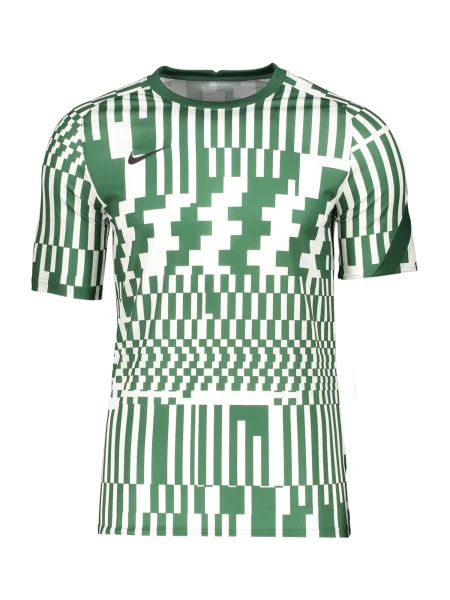 NIKE Tricou funcțional verde / negru alb