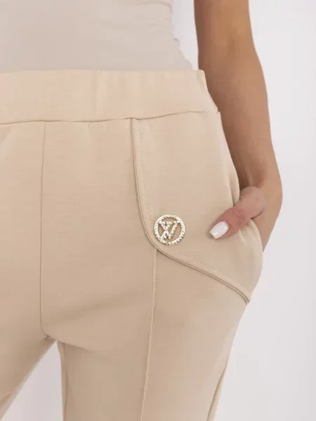 Pantaloni Italy Moda bej