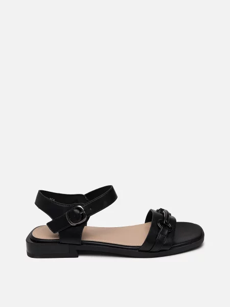 Сандалії YUKI екошкіра чорний