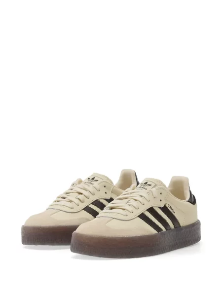 Lung hanorac Adidas cu dungi cu imagine negru
