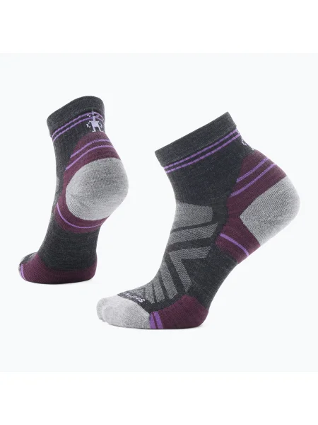 Șosete pentru femei Smartwool Hike Targeted Cushion Ankle charcoal gri