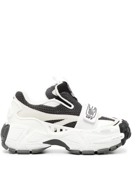 Sneakerși Off-white slip-on alb