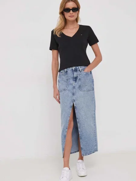 Tommy Hilfiger tricou din negru
