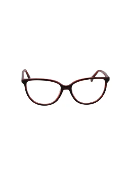 Okulary przeciwsłoneczne Max Mara eleganckie czerwone