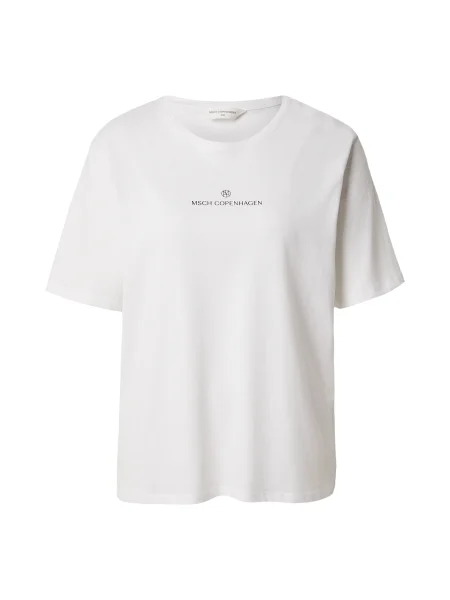 MSCH COPENHAGEN Tricou Theana negru alb