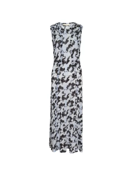 Rochie maxi Ulla Johnson cu volane alb