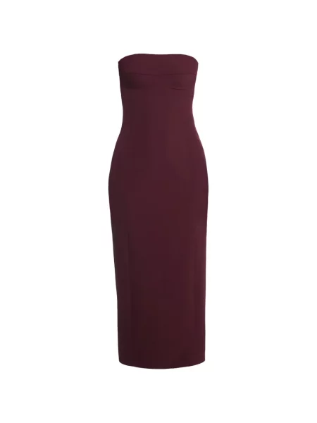 Rochie midi Axel 113 până la genunchi de costum roșu