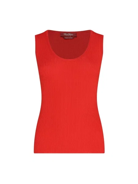 Top Max Mara Studio czerwony
