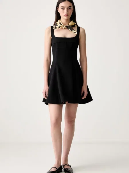 Stine Goya rochie evazată negru