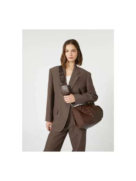 Marynarka Weekend Max Mara brązowa