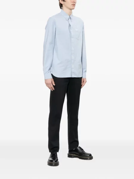 Cămașă Fred Perry cu broderie albastru