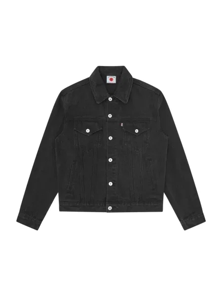 ICECREAM Kurtki Mężczyzna XL Denim Biegacz Denim Trucker Kurtka czarny