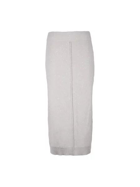 Spódnica Panicale wełniana szara