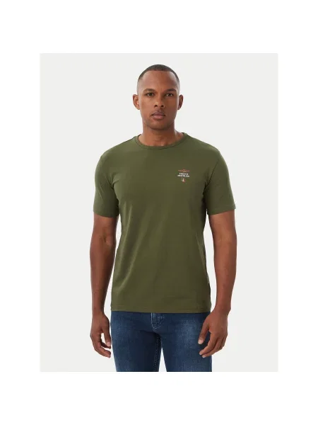 Футболка Aeronautica Militare Round Neck military