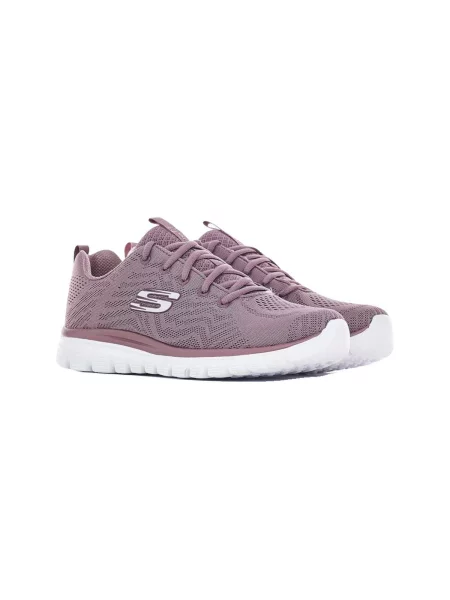Pantofi Skechers violet