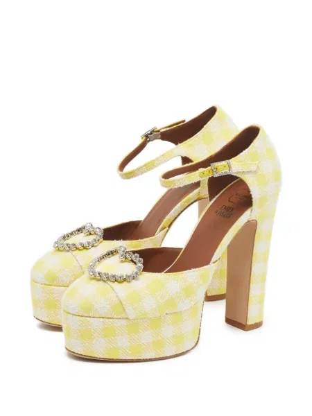 Pantofi cu toc Malone Souliers cu platformă galben