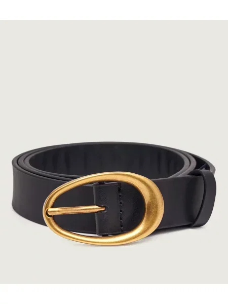 Michael Kors Curea de piele negru