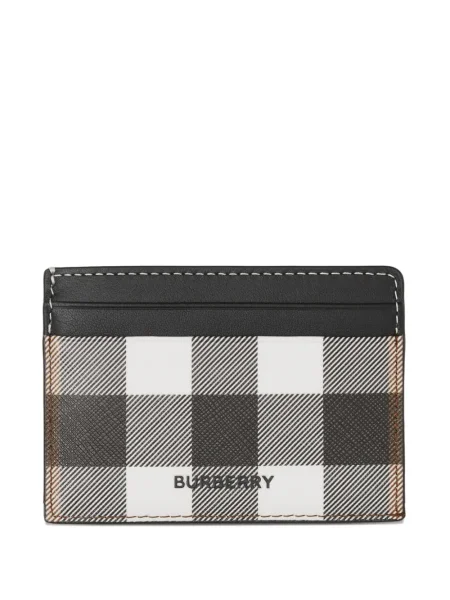 Portofel Burberry în carouri negru
