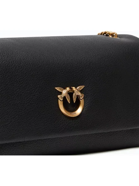 Colier Pinko din piele negru