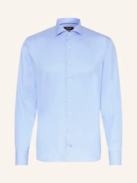 Olymp Signature Košile Casual Tailored Fit tmavě modrá