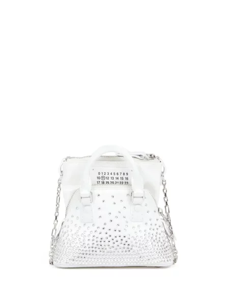 Geantă Maison Margiela de cristal alb