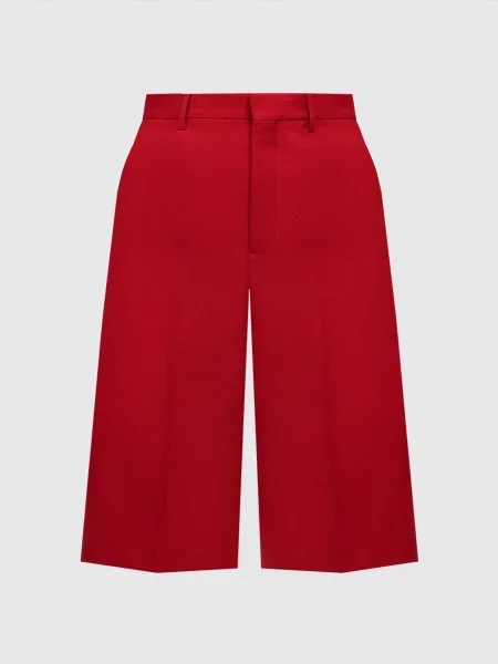 Бермуди з вовни Ami Paris червоні