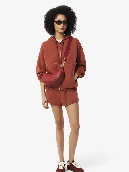 Толстовка Lacoste коричневая
