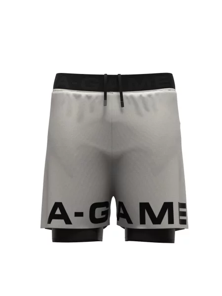 A-Game Pantaloni sport Dual' gri