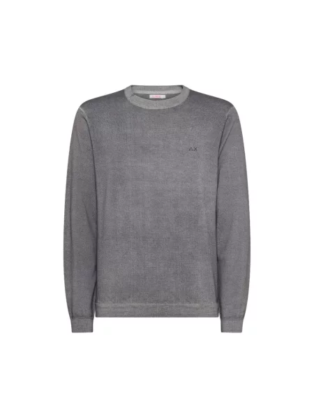 Sweter Sun68 retro szary