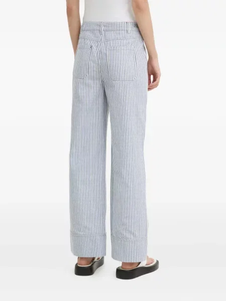 Prugaste hlače Résumé plava