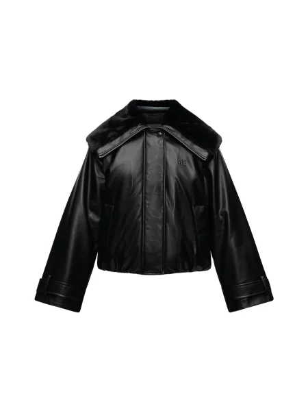 Calvin Klein Jeans Geacă de primăvară-toamnă negru