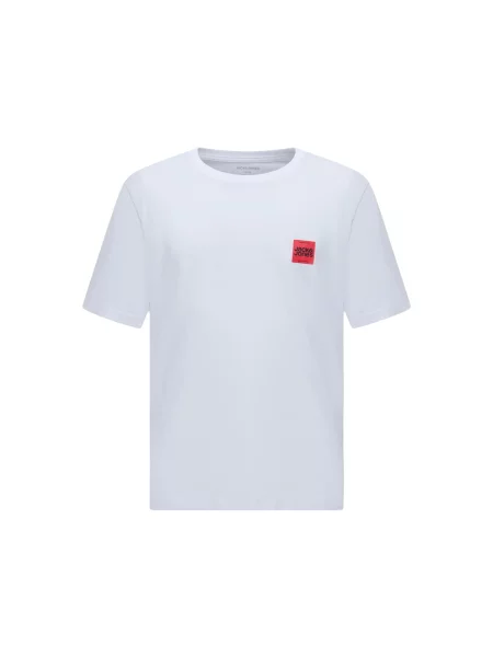 JACK & JONES Tricou JWHBRANDY' alb