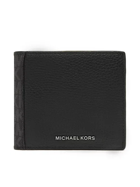 MICHAEL Michael Kors Nagyméretű férfi pénztárca fekete