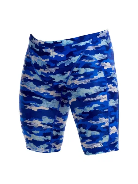 Spodenki do pływania Jammery Funky Trunks Clean Marine niebieskie