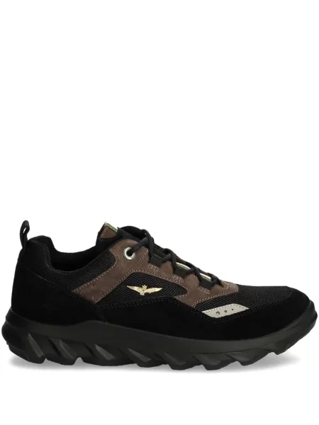 Sneakerși Aeronautica Militare plasă negru
