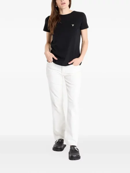 Tricou Guess cu autograf negru