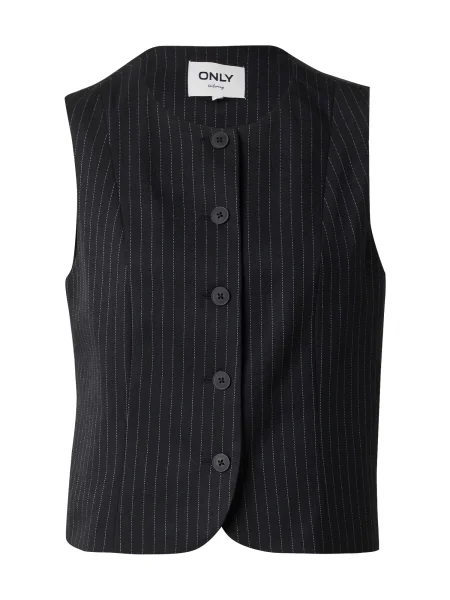 ONLY Vestă de costum ONLMALENA-REINA negru alb