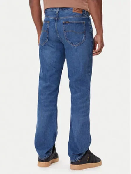 Lee Jeans hlače West Straight Fit modra